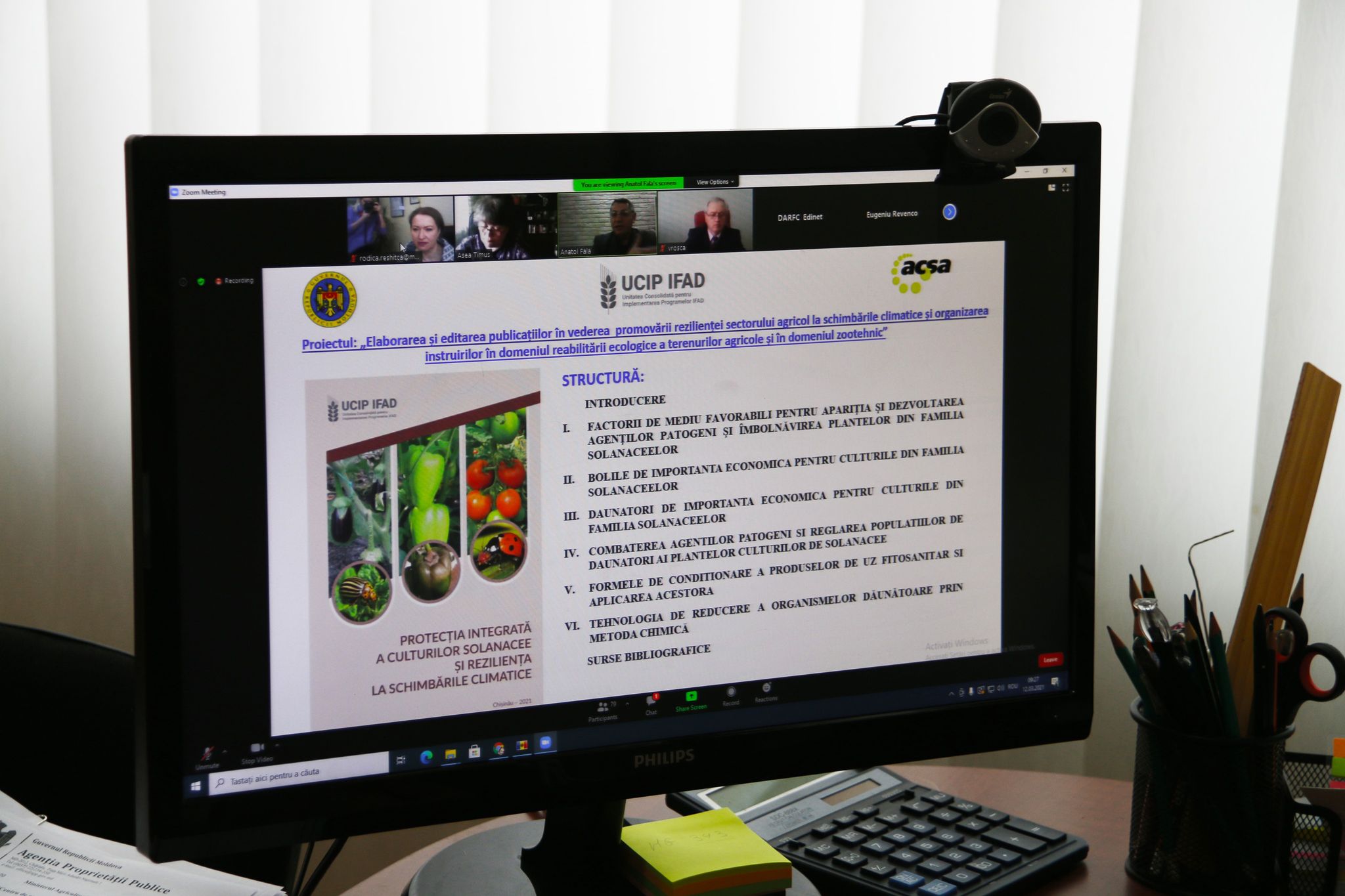 Lansarea publicațiilor – Ghiduri practice în domeniile adaptării sectoarelor agricole la schimbările climatice