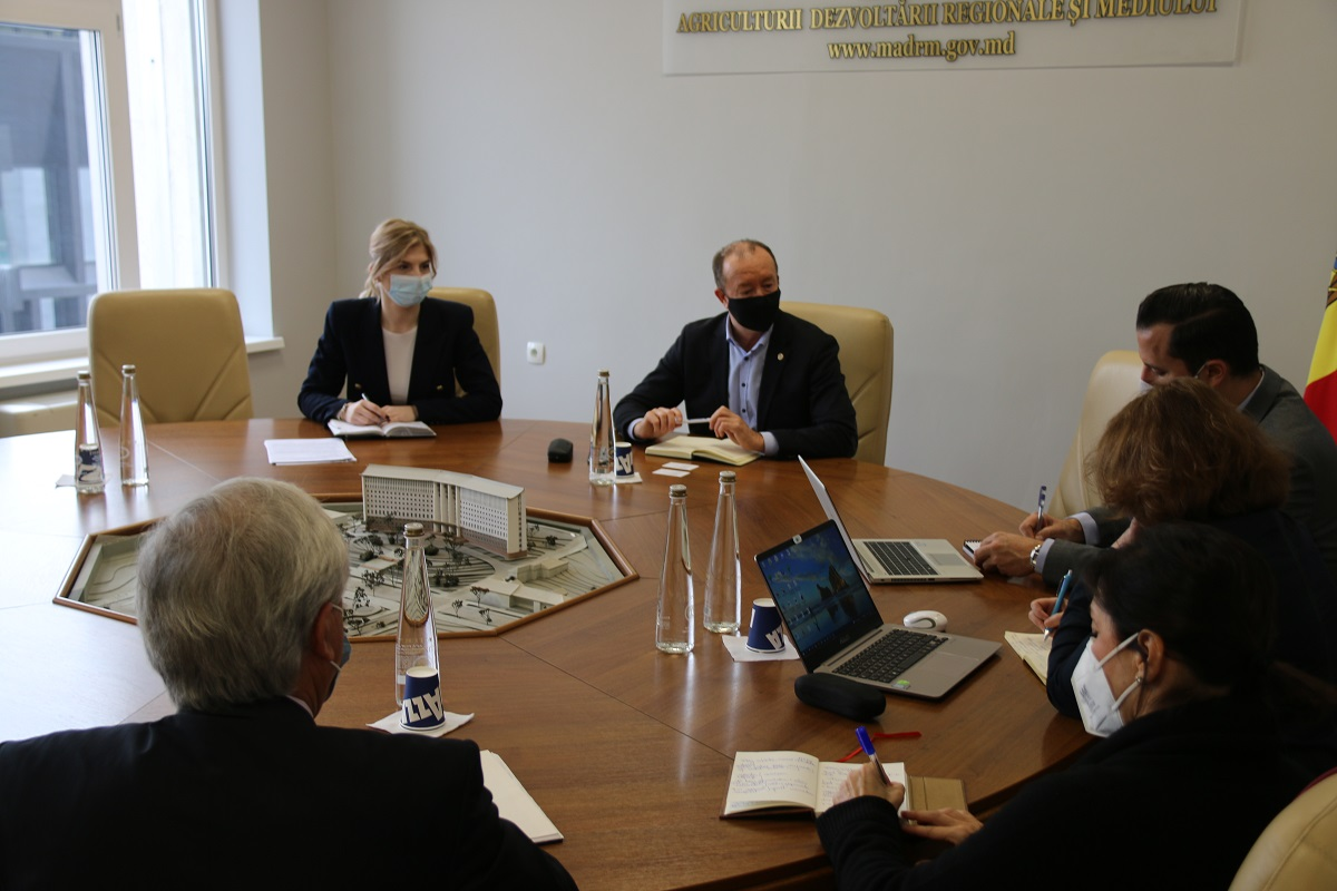 Ministrul Viorel GHERCIU a purtat discuții cu Samir BEJAOUI, directorul de țară al IFAD pentru Republica Moldova