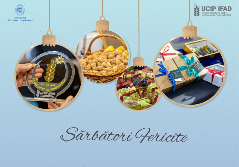 Echipa UCIP IFAD vă urează Sărbători Fericite!
