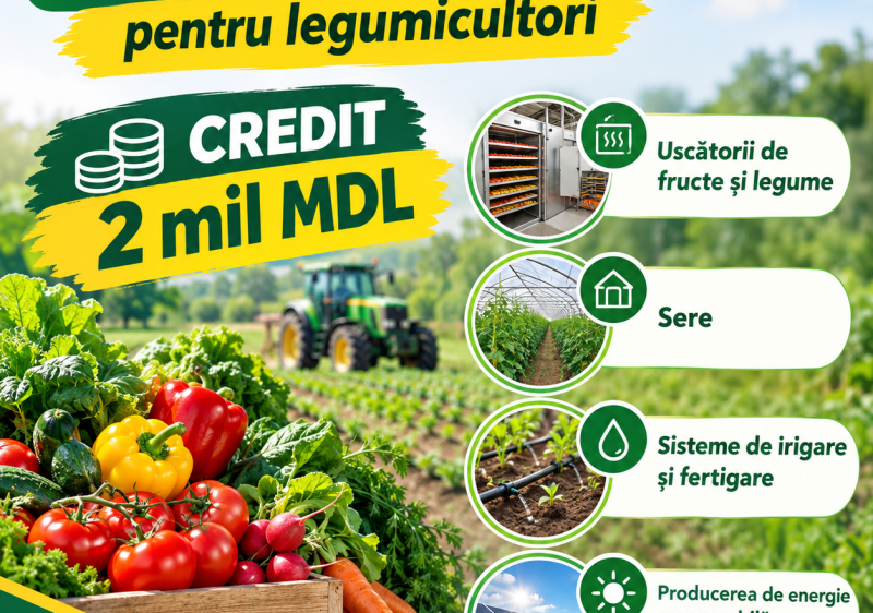 Pregătește-te de pe acum pentru noul sezon agricol! IFAD susține legumicultorii