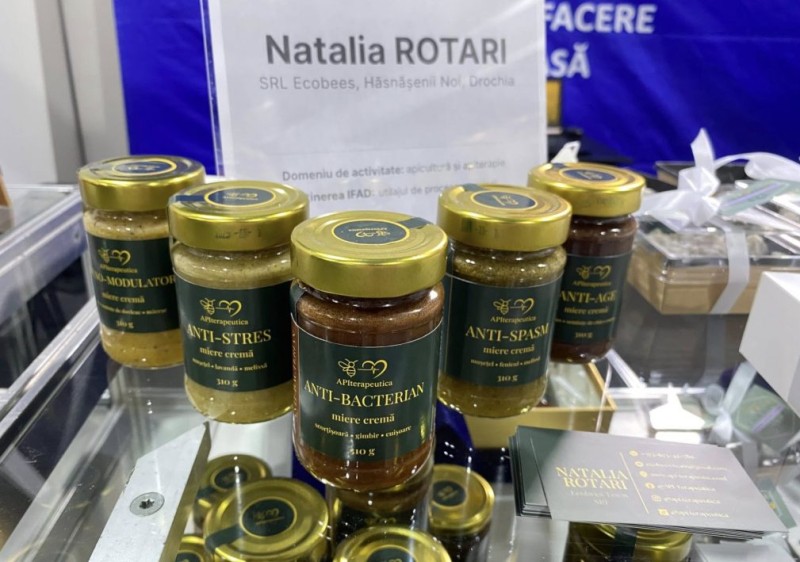 Natalia Rotari din Drochia a readus la viață prisaca familiei cu sprijinul IFAD